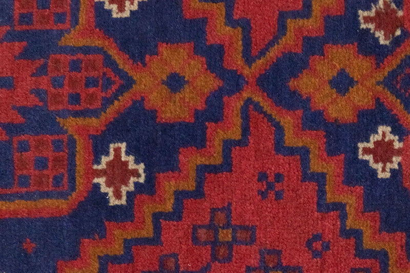 Tapis Belutsch - 127 x 70 cm - rouge