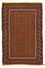 Tapis Belutsch - 125 x 79 cm - marron