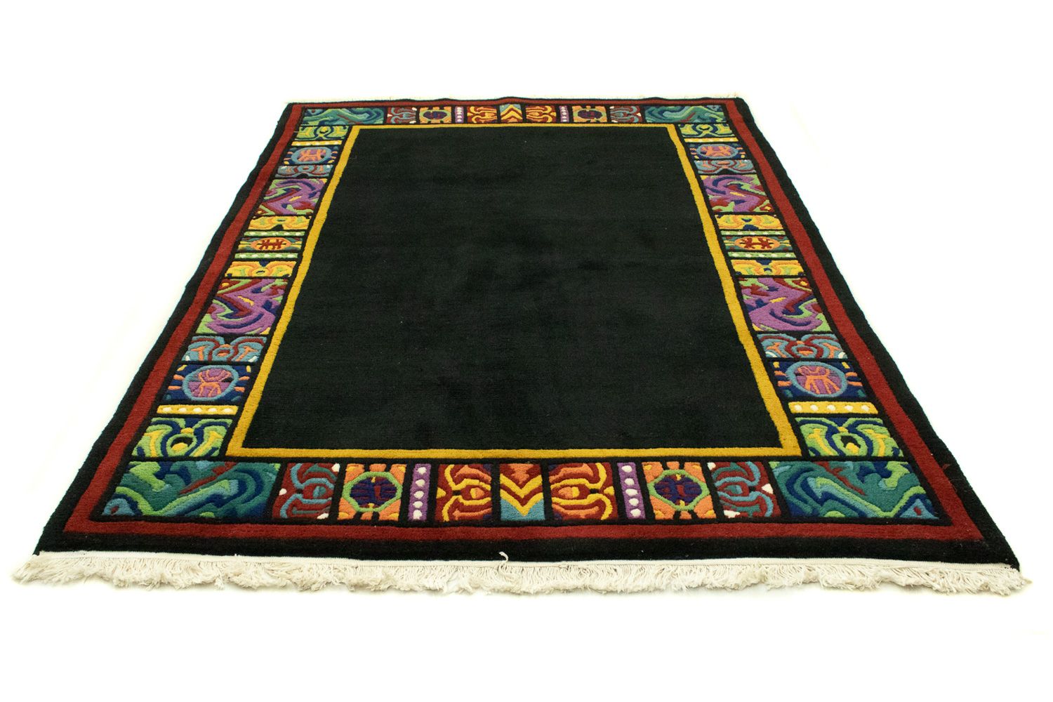 Tapis chinois - 238 x 178 cm - noir