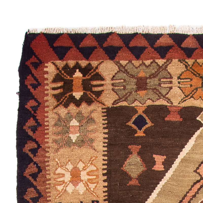Tapis de couloir Tapis Kelim - Vieux - 310 x 180 cm - multicolore