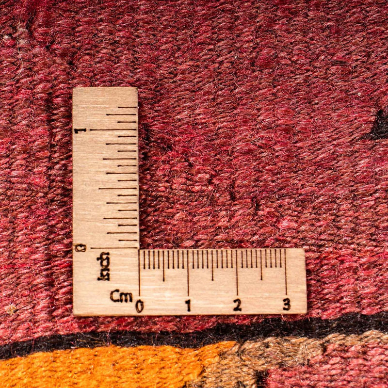 Tapis de couloir Tapis Kelim - Vieux - 375 x 130 cm - multicolore