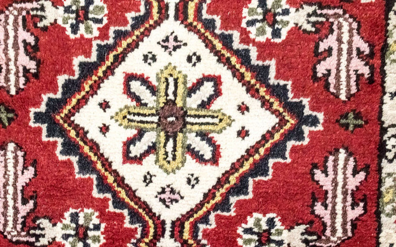 Tapis oriental - 160 x 90 cm - rouge