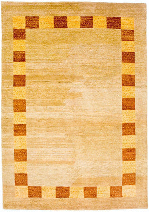 Tapis Gabbeh - Indus - 242 x 175 cm - multicolore