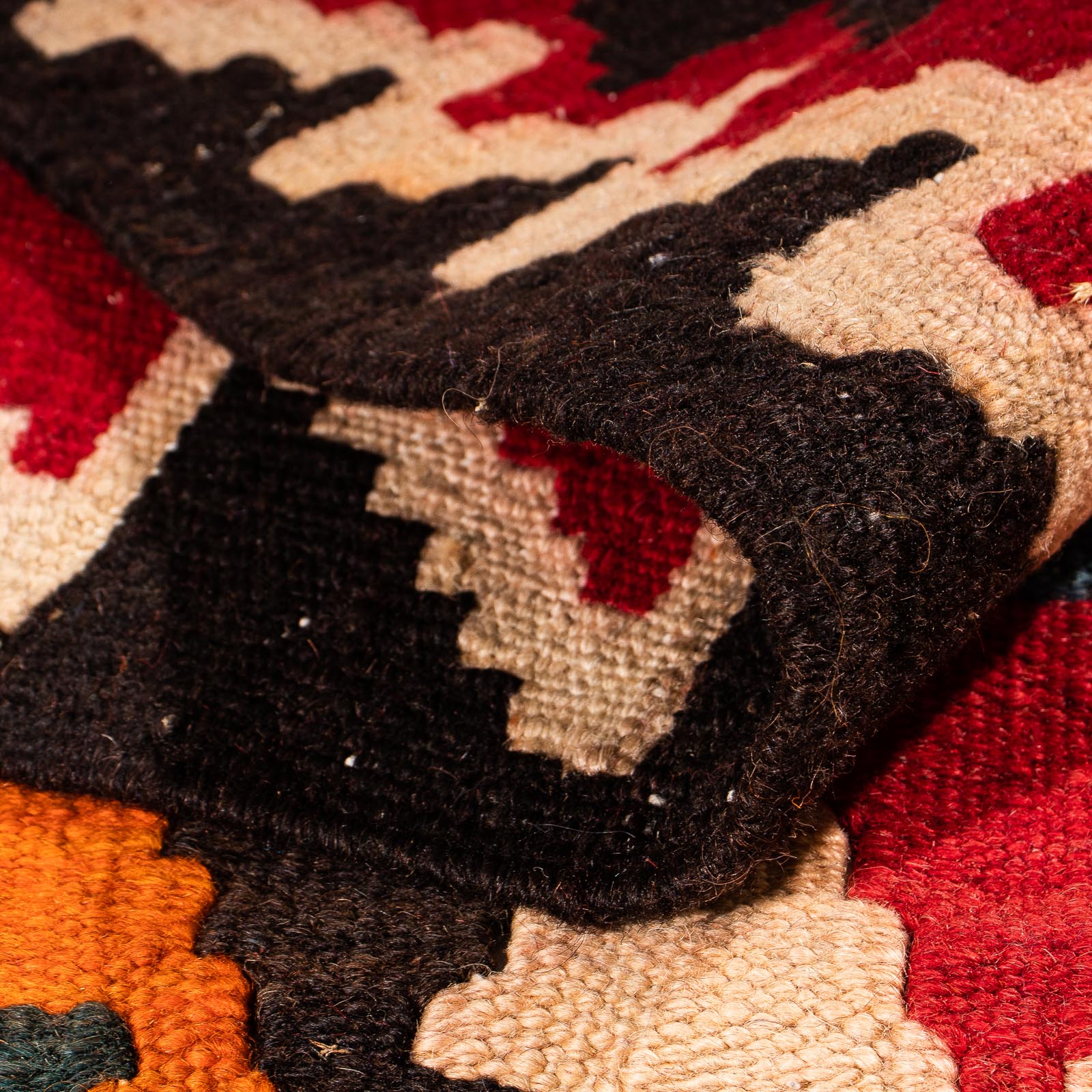Tapis Kelim - Vieux - 320 x 162 cm - multicolore