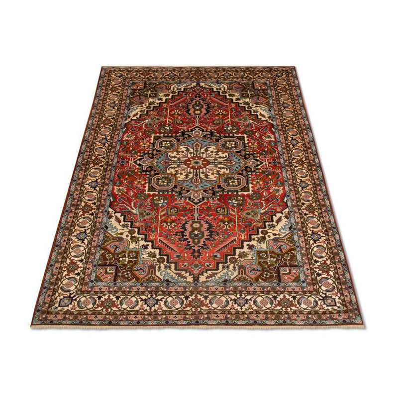 Tapis persan - Nomadic - 291 x 202 cm - rouge