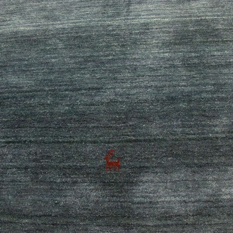Tapis Gabbeh - Softy - 298 x 250 cm - bleu