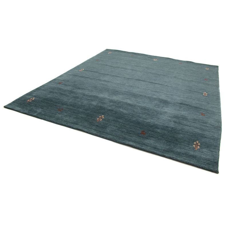 Tapis Gabbeh - Softy - 298 x 250 cm - bleu