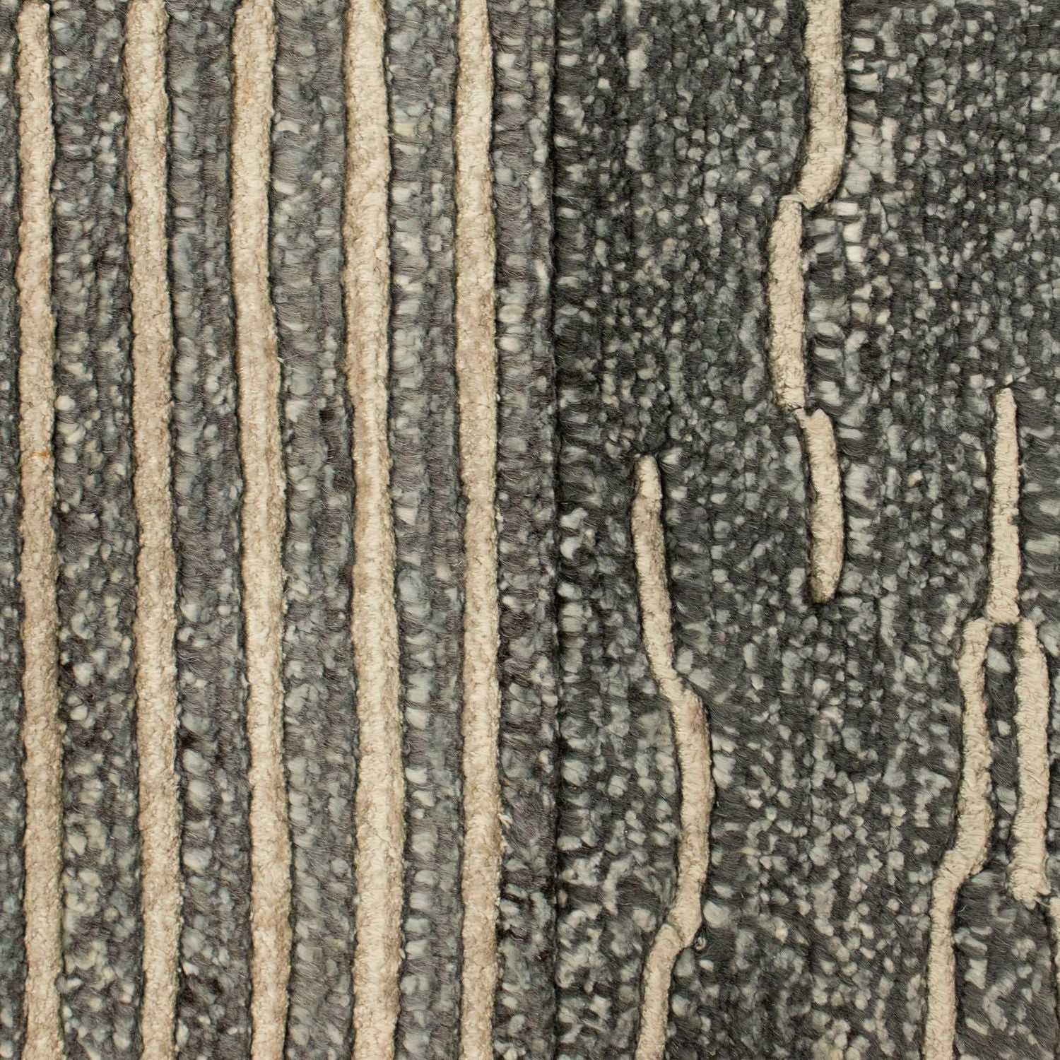 Tapis Népalais - 300 x 200 cm - gris