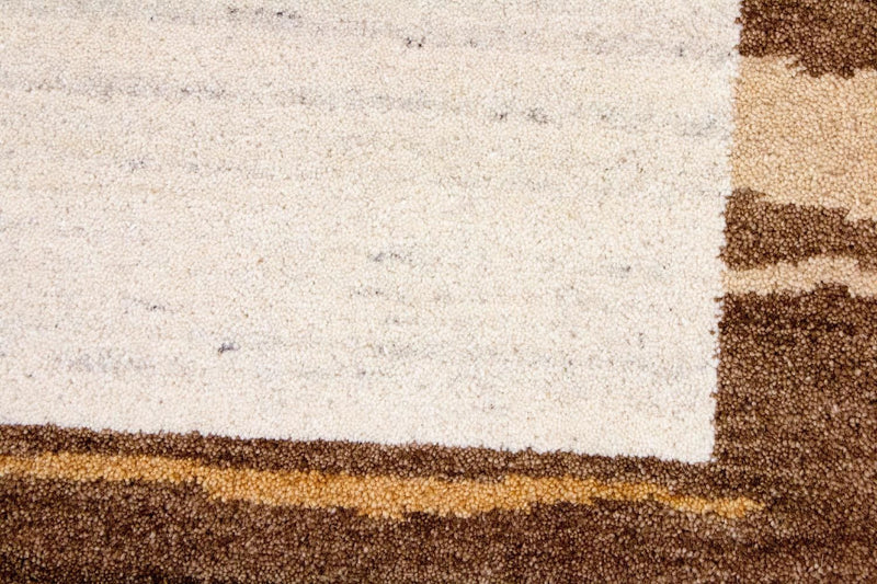 Tapis Gabbeh - Indus - 141 x 75 cm - beige