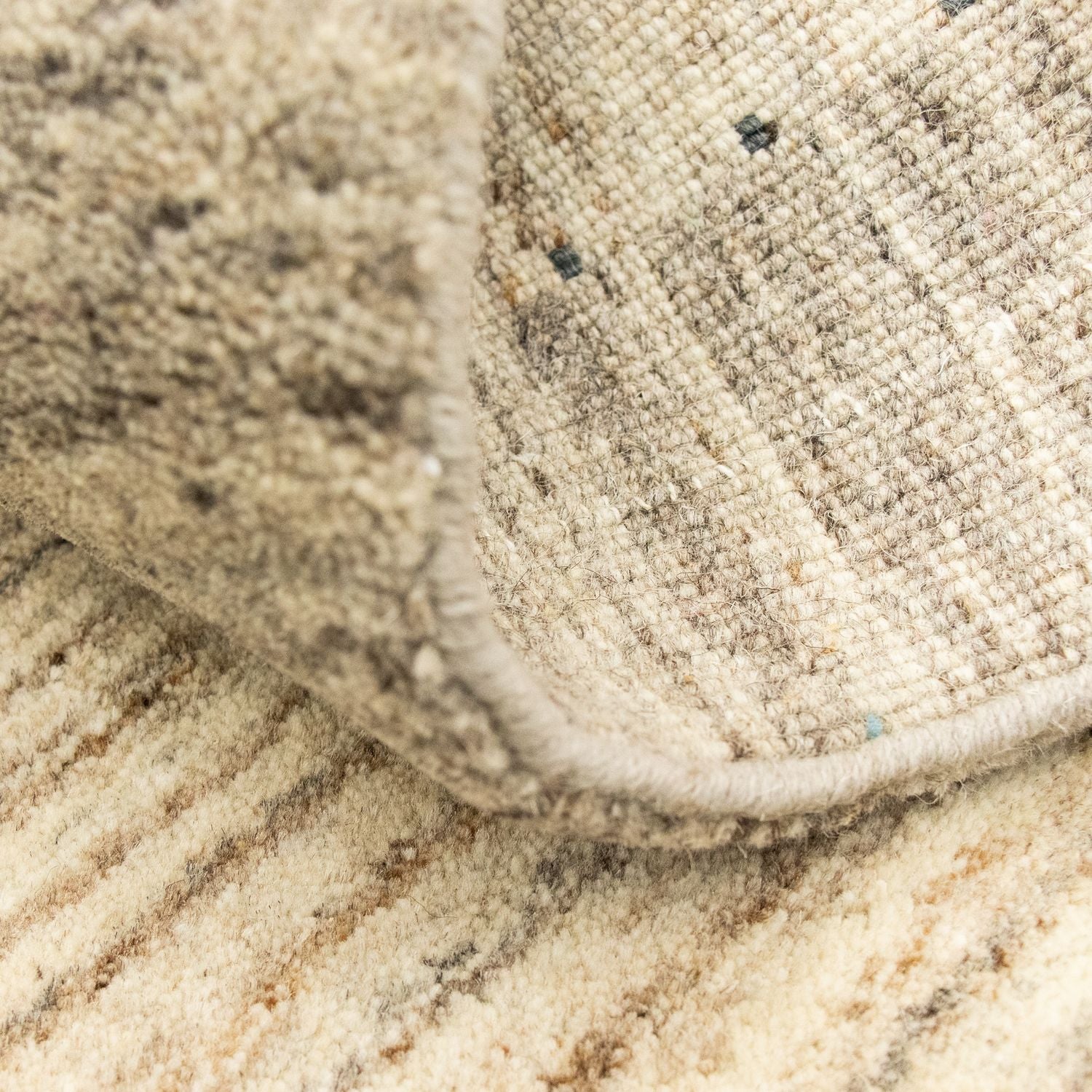 Tapis Gabbeh - Softy - 141 x 71 cm - naturel