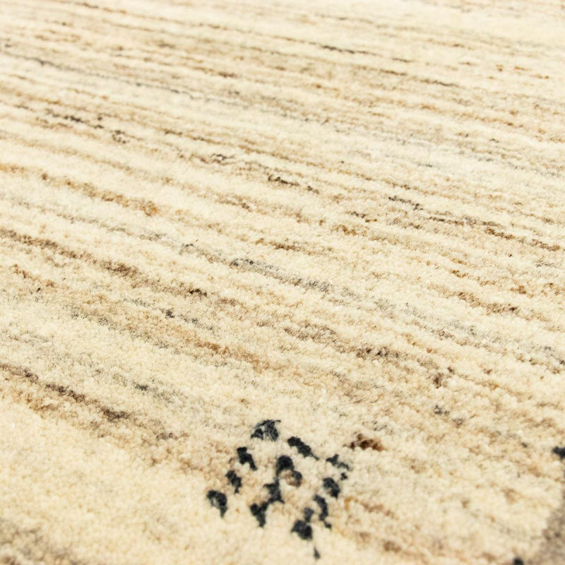 Tapis Gabbeh - Softy - 141 x 71 cm - naturel