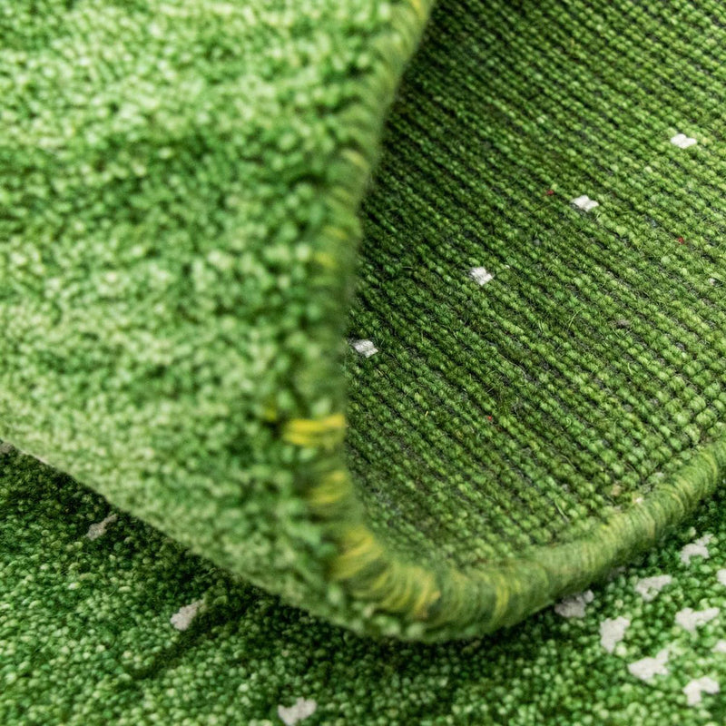 Tapis Gabbeh - Softy - 143 x 72 cm - vert
