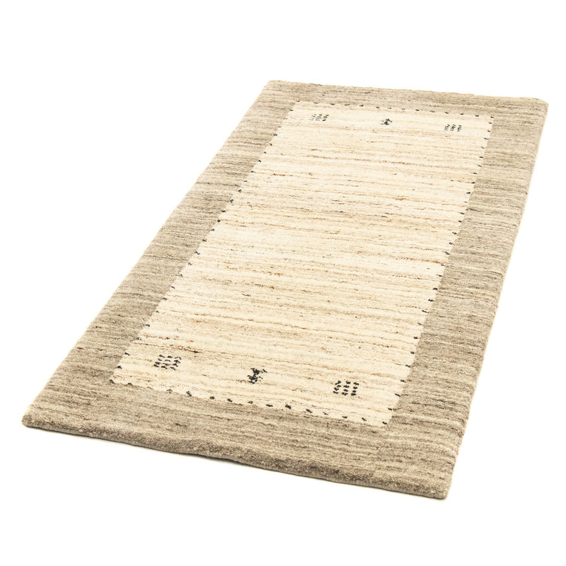 Tapis Gabbeh - Softy - 142 x 70 cm - naturel