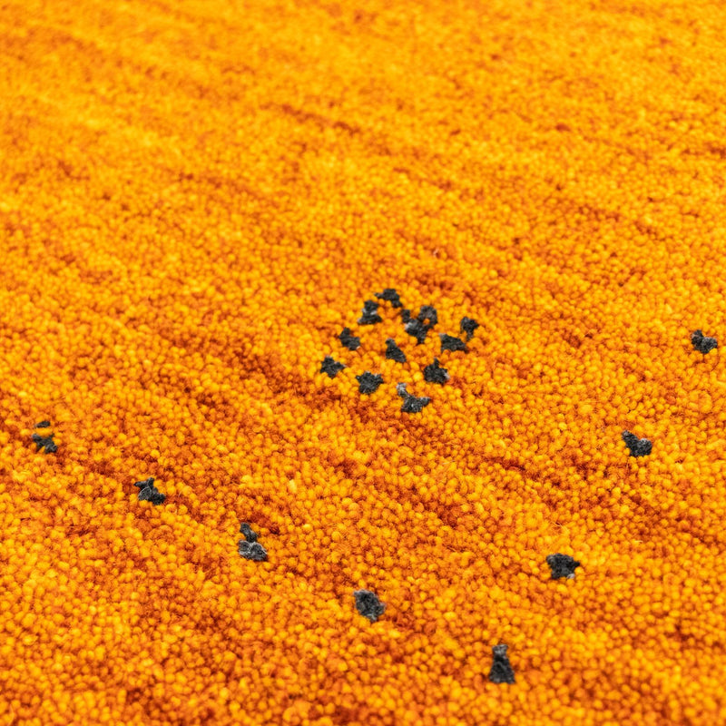 Tapis Gabbeh - Softy - 133 x 70 cm - orange