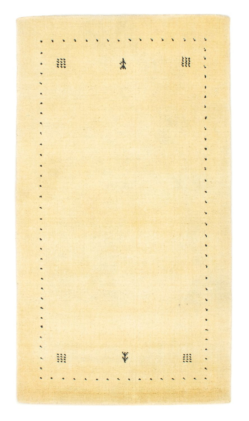 Tapis Gabbeh - Softy - 142 x 73 cm - beige