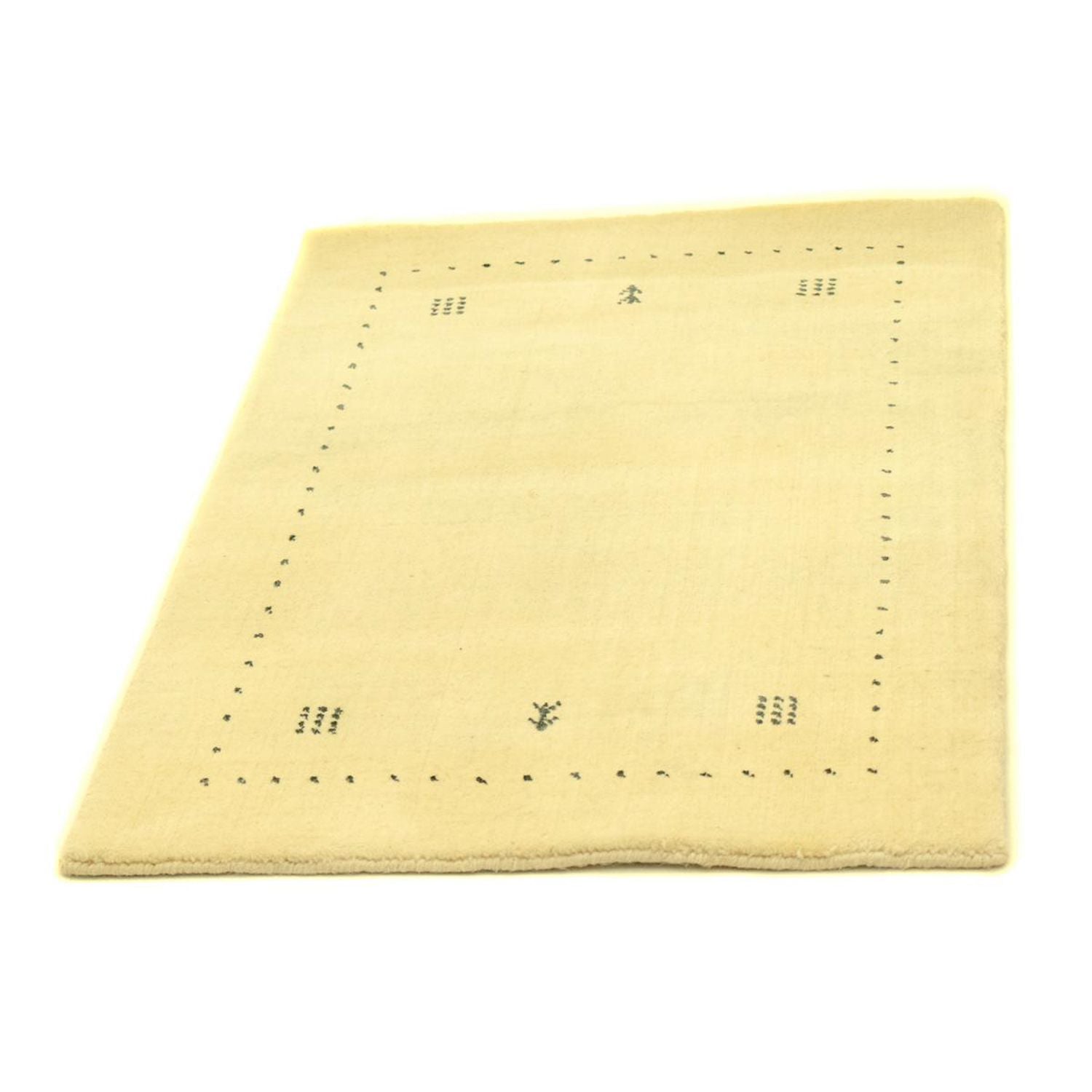 Tapis Gabbeh - Softy - 90 x 60 cm - beige