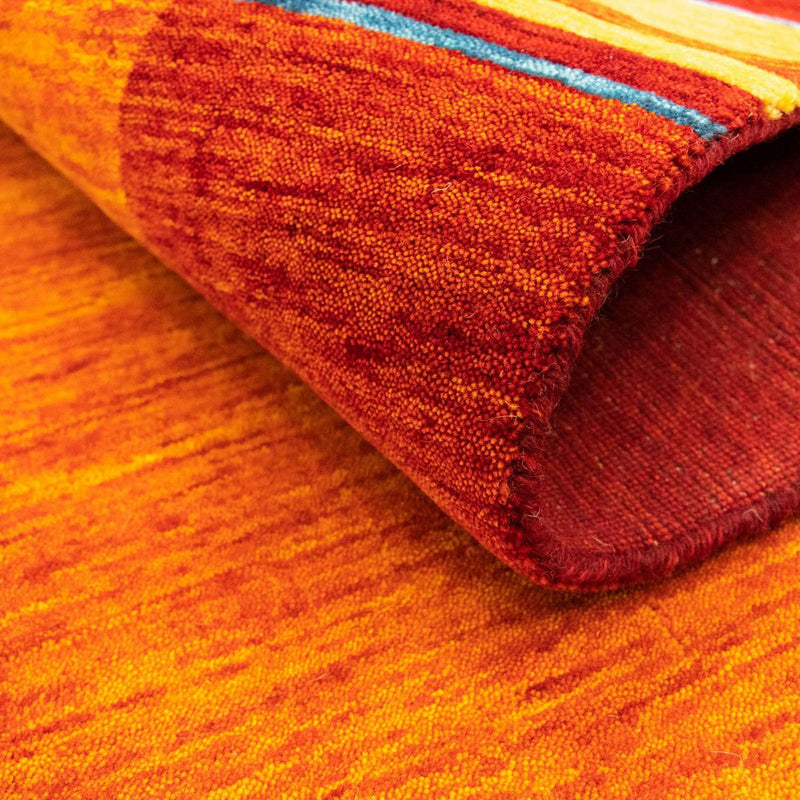 Tapis Gabbeh - Softy - 220 x 142 cm - rouille