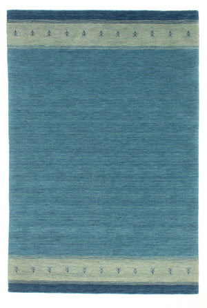 Tapis Gabbeh - Softy - 203 x 144 cm - bleu