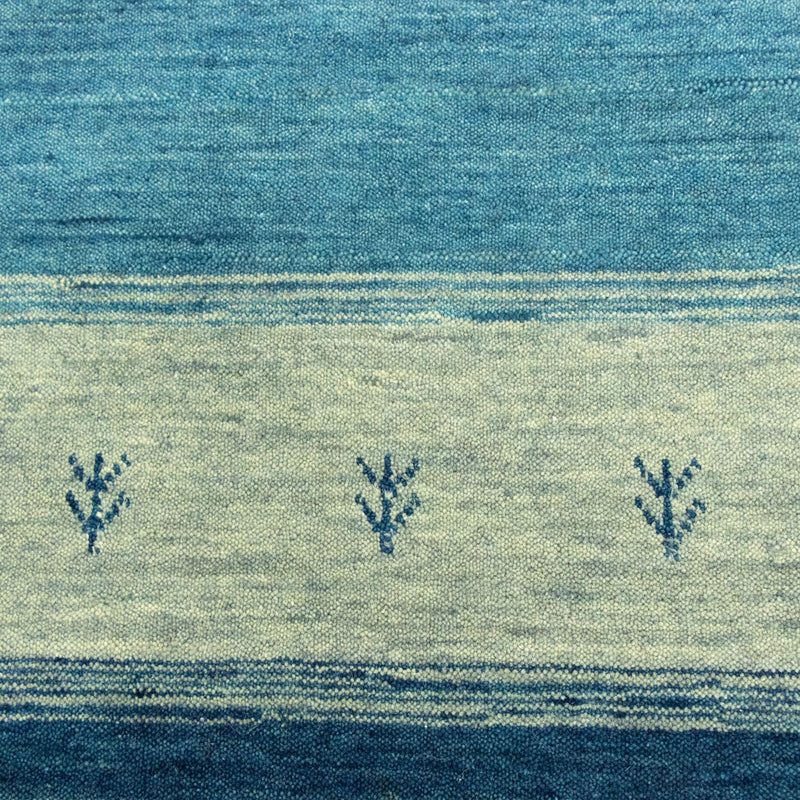 Tapis Gabbeh - Softy - 203 x 144 cm - bleu