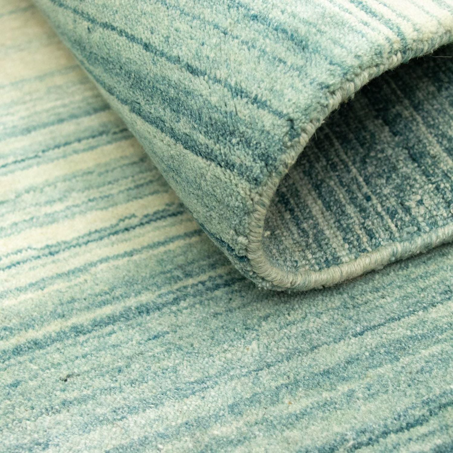 Tapis Gabbeh - Softy - 195 x 144 cm - bleu clair