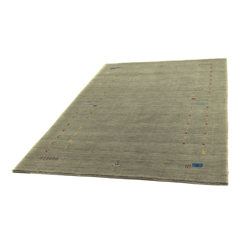 Tapis Gabbeh - Softy - 201 x 141 cm - argent