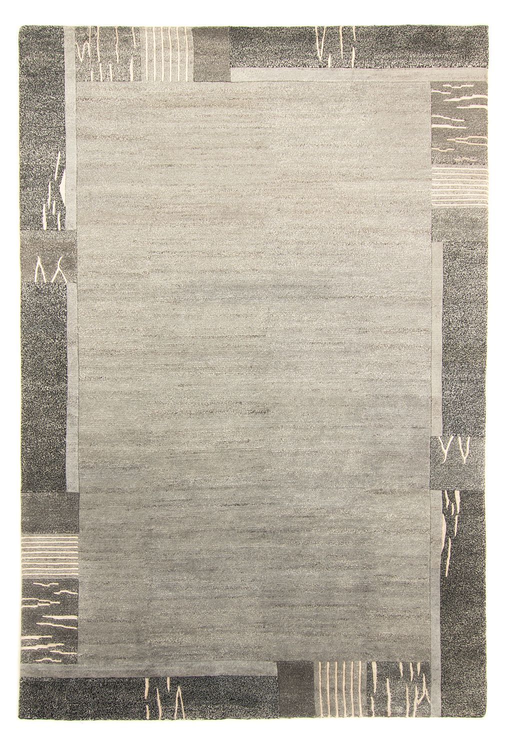 Tapis Népalais - 297 x 200 cm - anthracite