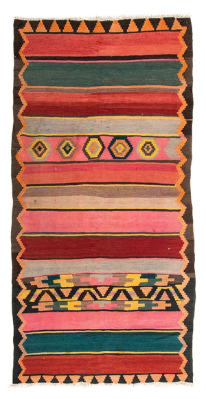 Kelim Teppich - Old 250 x 120 cm - mehrfarbig