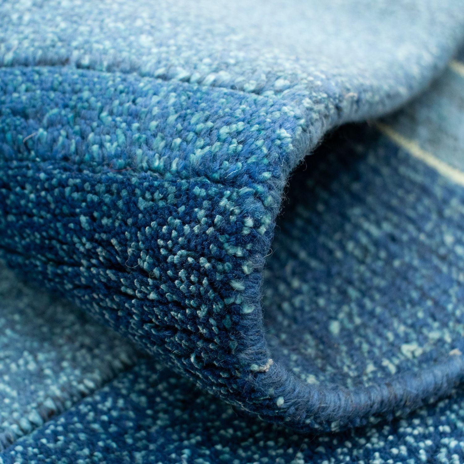 Tapis Népalais - 181 x 119 cm - bleu