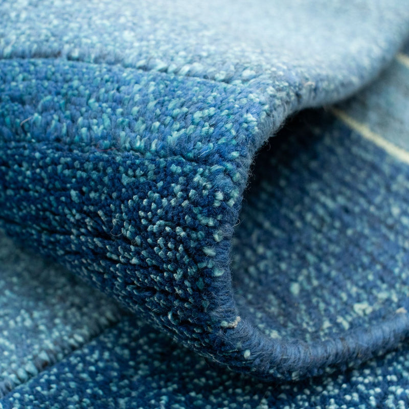 Tapis Népalais - 181 x 119 cm - bleu