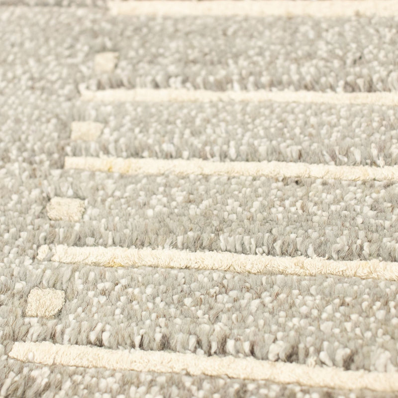 Tapis Népalais - 292 x 245 cm - anthracite