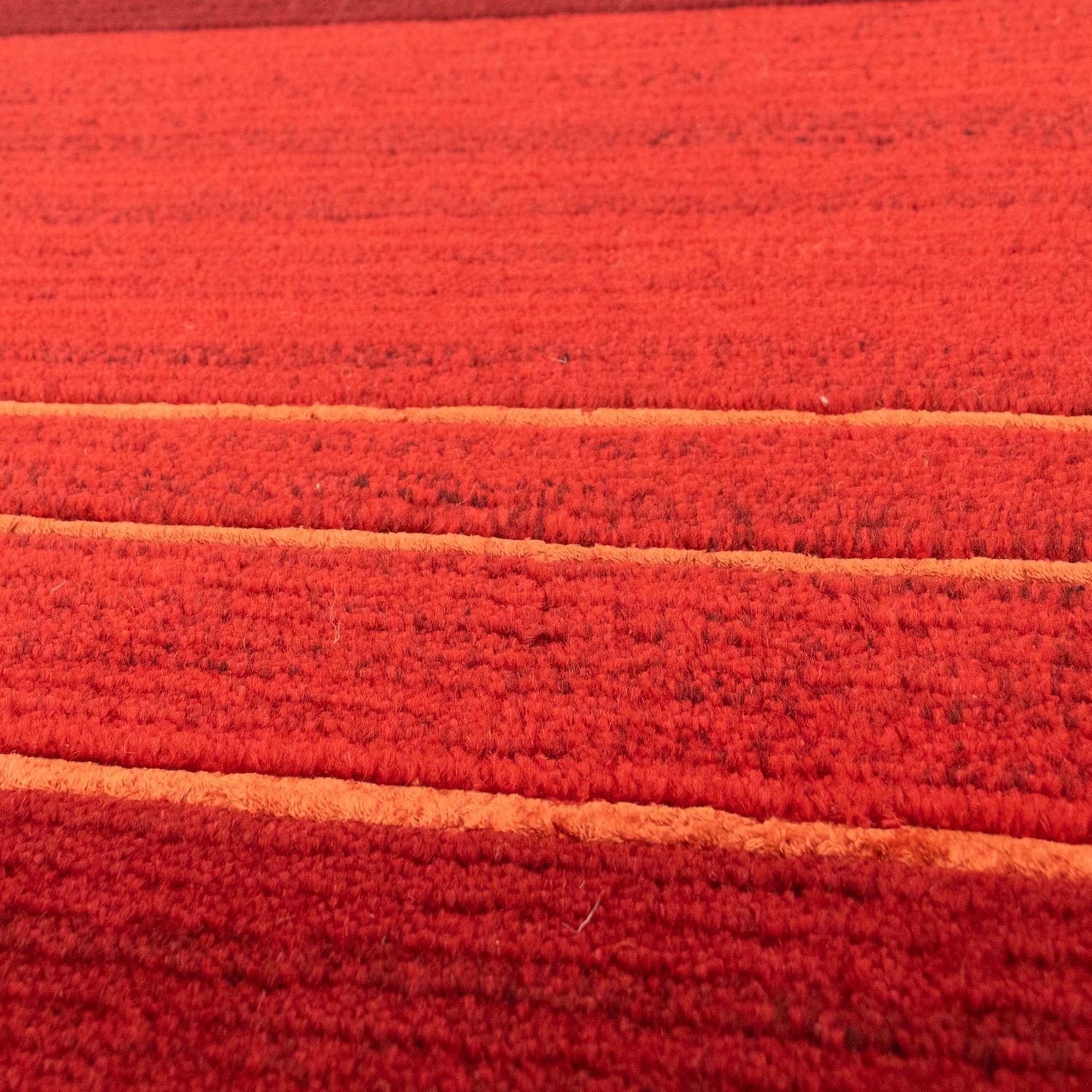 Tapis Népalais - 282 x 249 cm - rouge