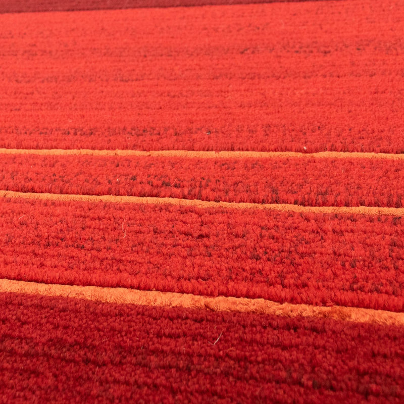 Tapis Népalais - 282 x 249 cm - rouge