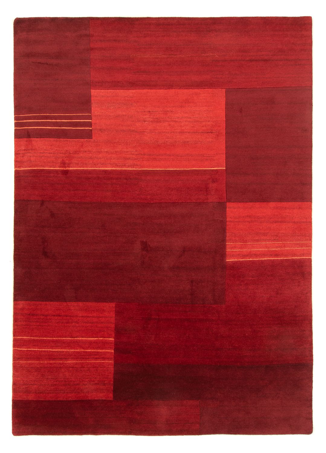Tapis Népalais - 335 x 249 cm - rouge