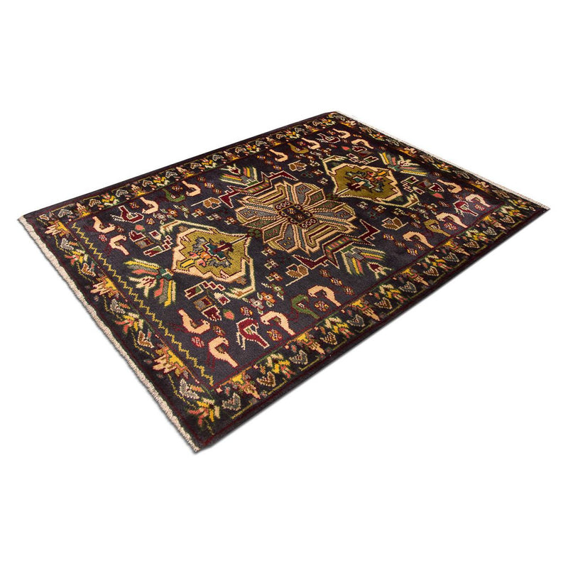Tapis persan - Classique - 90 x 70 cm - bleu foncé