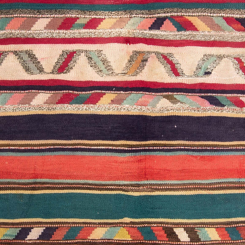 Tapis Kelim - Vieux - 204 x 184 cm - multicolore