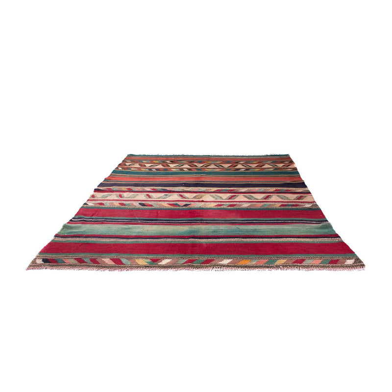 Tapis Kelim - Vieux - 204 x 184 cm - multicolore