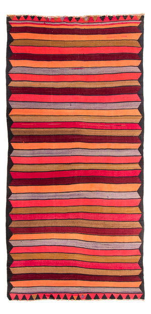 Tapis Kelim - Vieux - 330 x 170 cm - multicolore
