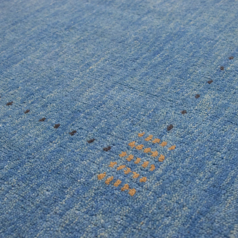 Tapis Gabbeh - Softy - 163 x 122 cm - bleu
