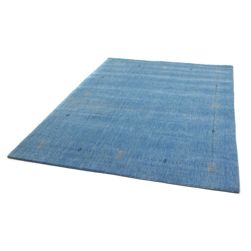 Tapis Gabbeh - Softy - 163 x 122 cm - bleu