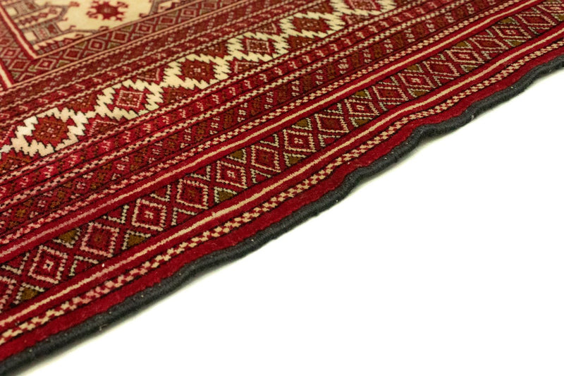 Tapis Turkaman - 185 x 135 cm - rouge