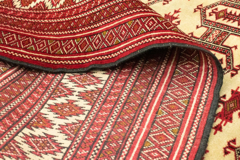 Tapis Turkaman - 185 x 135 cm - rouge