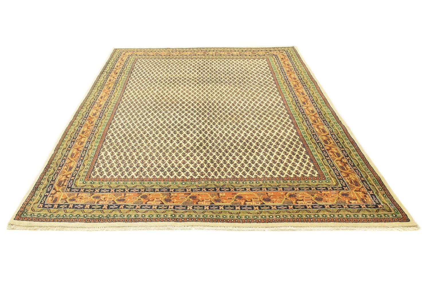 Tapis persan - Mir - 234 x 175 cm - beige
