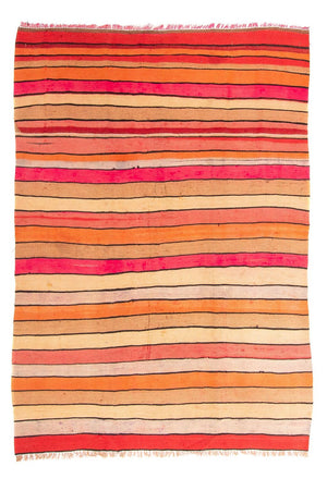 Tapis Kelim - Vieux - 200 x 135 cm - multicolore