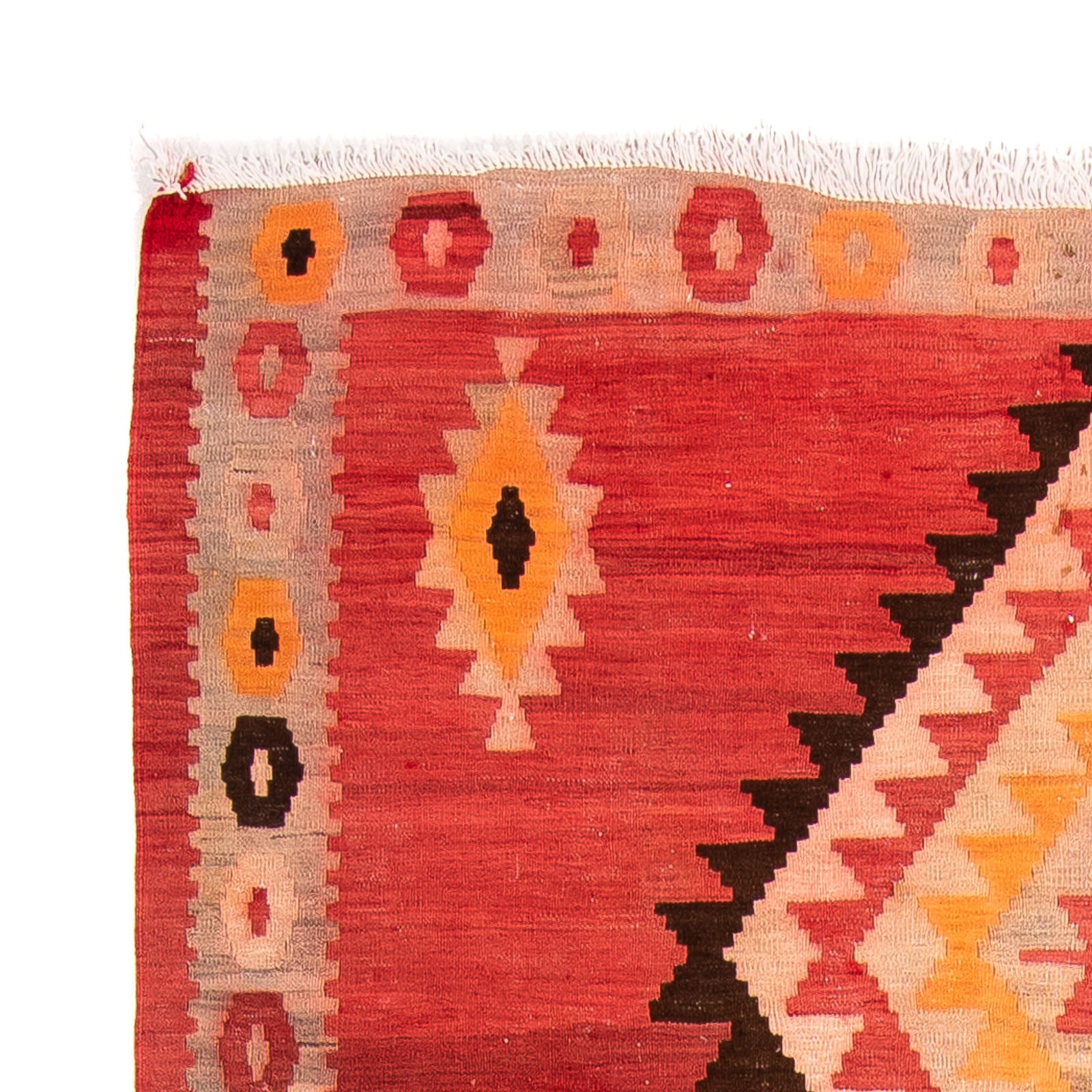 Tapis Kelim - Vieux - 283 x 142 cm - multicolore
