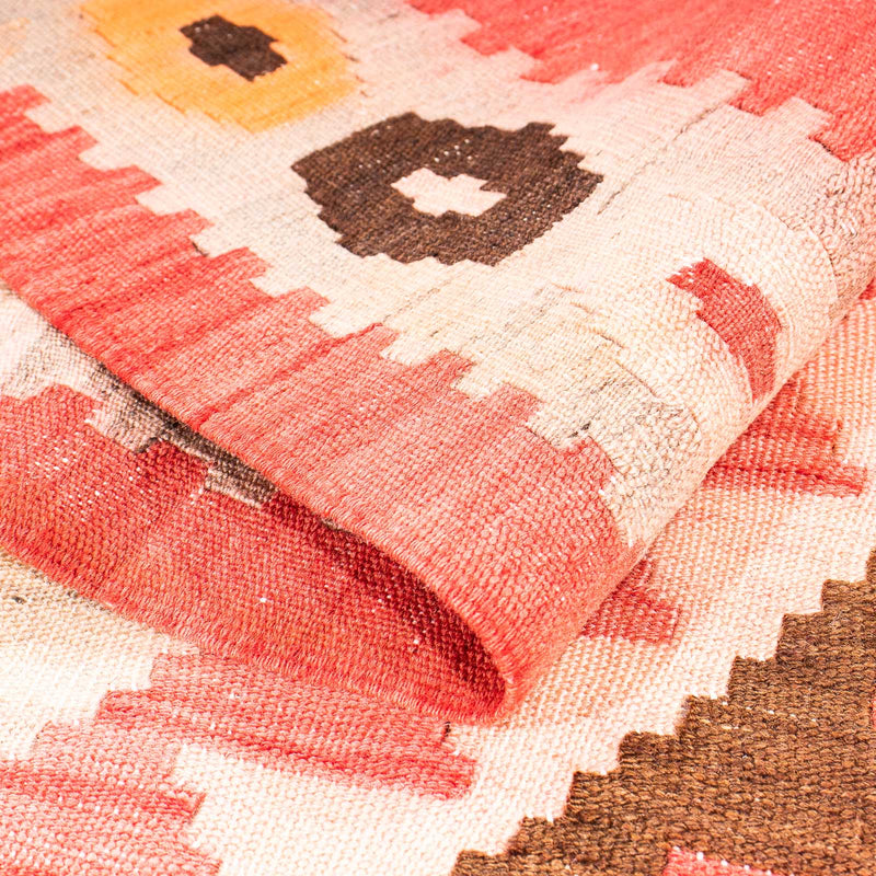 Tapis Kelim - Vieux - 283 x 142 cm - multicolore