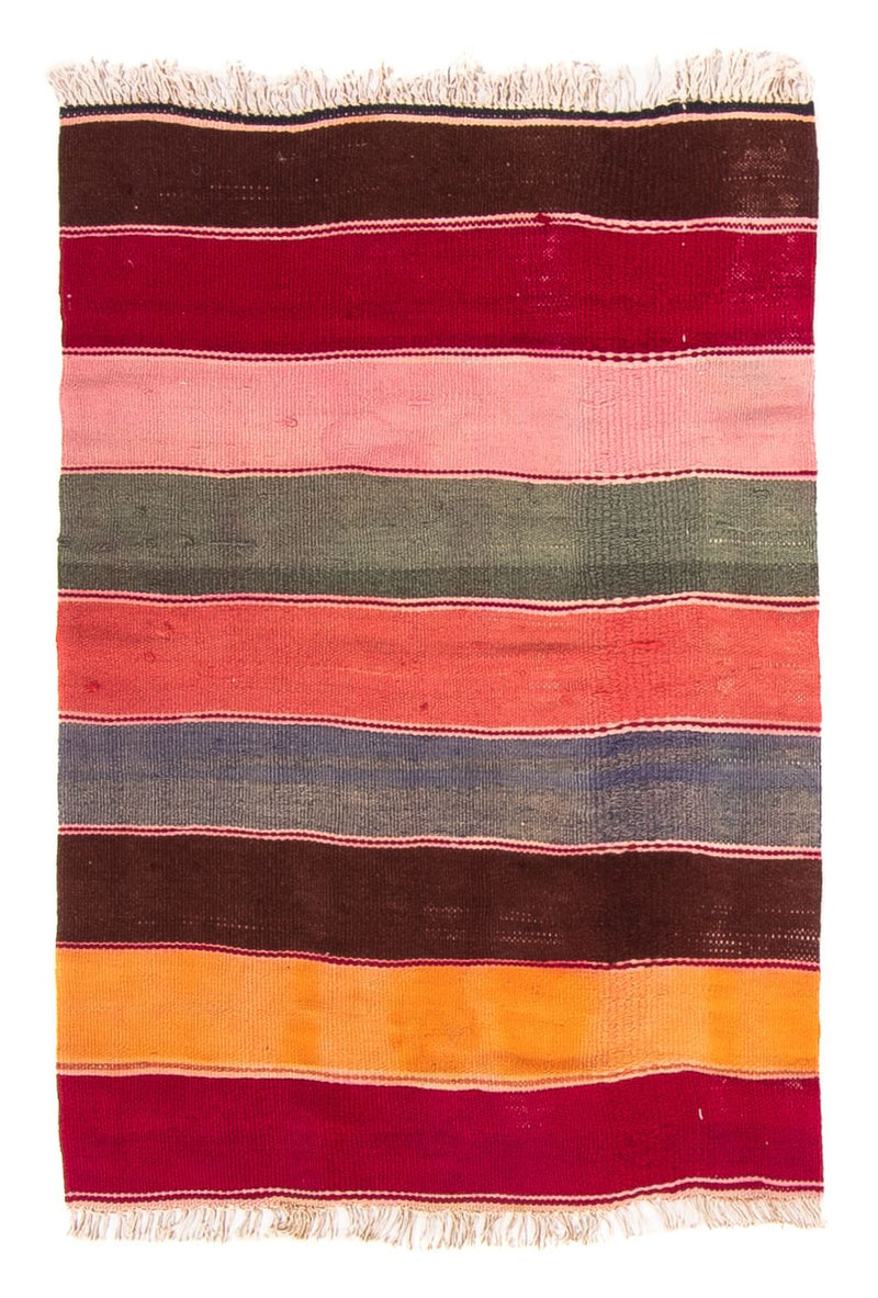 Tapis Kelim - Vieux - 100 x 70 cm - multicolore