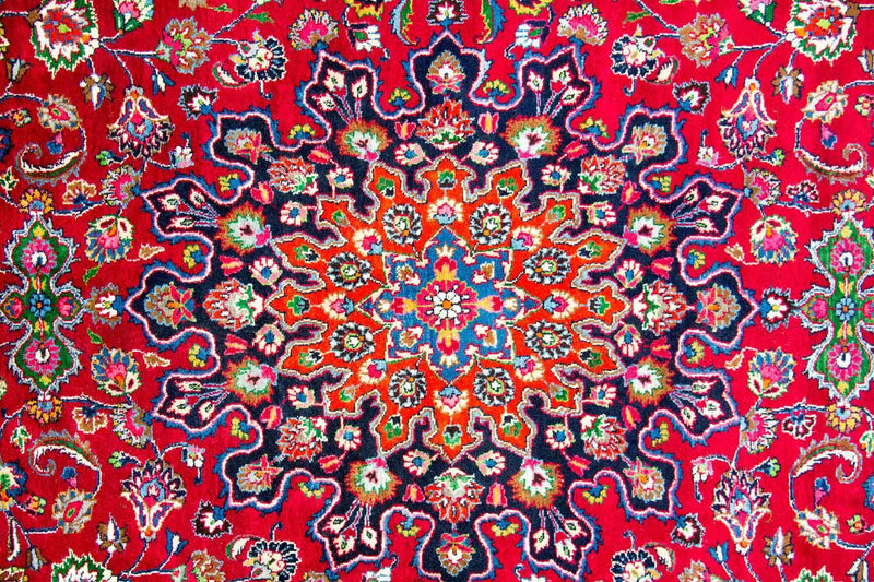 Tapis persan - Classique - 355 x 300 cm - rouge