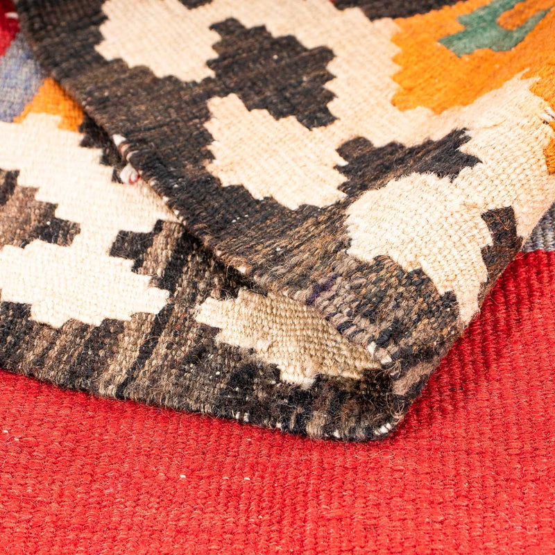 Tapis de couloir Tapis Kelim - Vieux - 270 x 145 cm - multicolore