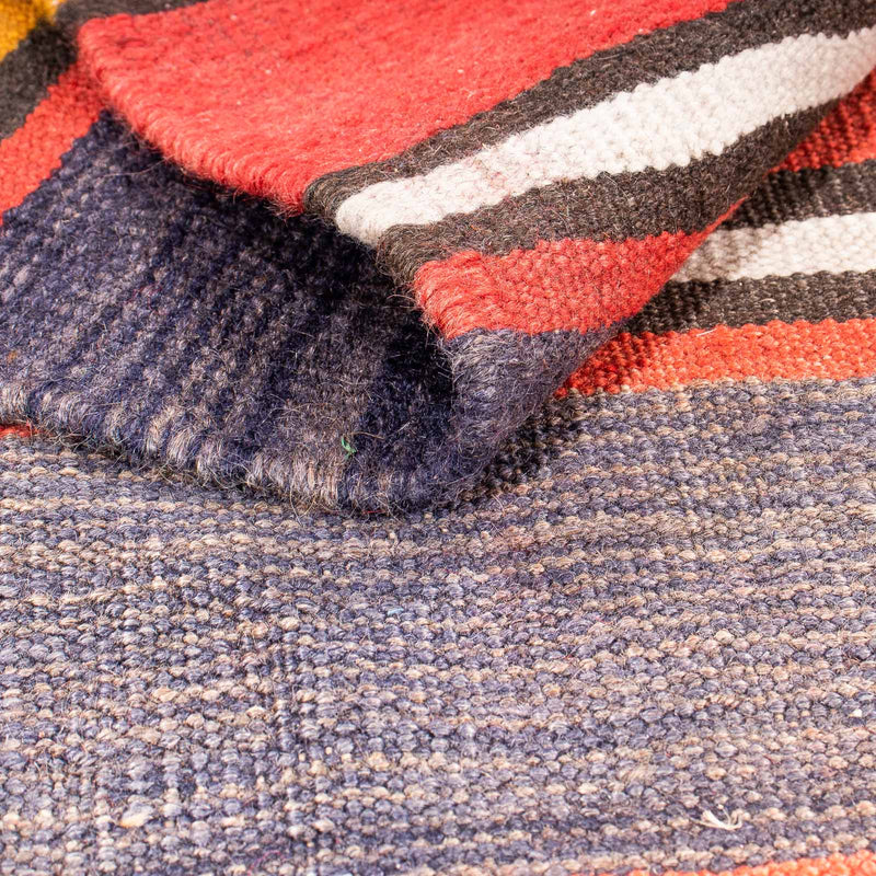 Tapis Kelim - Vieux - 195 x 150 cm - multicolore