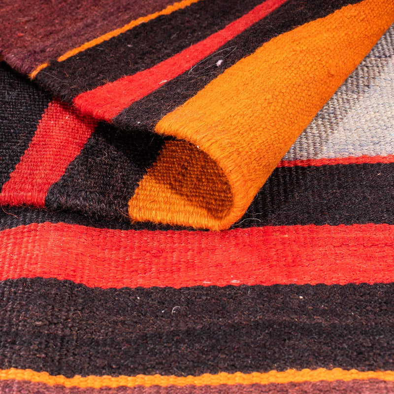 Tapis Kelim - Vieux - 150 x 140 cm - multicolore
